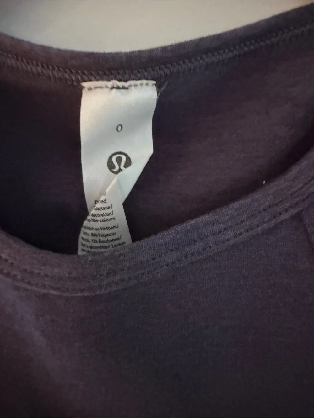 Lululemon Soft Sueded Crewneck Cropped Tank NWT Size 0